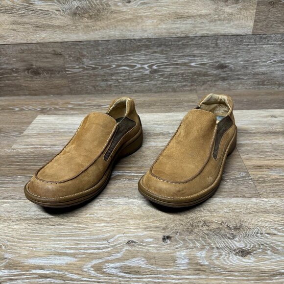 Timberland Smart Comfort System Tan Leather Slip On Women’s Size 7.5 - Picture 1 of 6